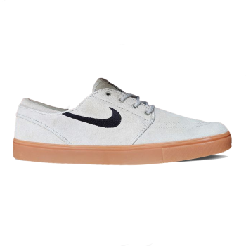 کفش Nike SB Zoom Air Stefan Janoski رنگ خاکستری روشن/مشکی/قهوه‌ای روشن