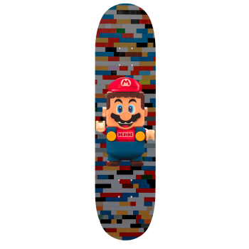 تخته اسکیت برد دیزایر طرح LEGO Super Mario