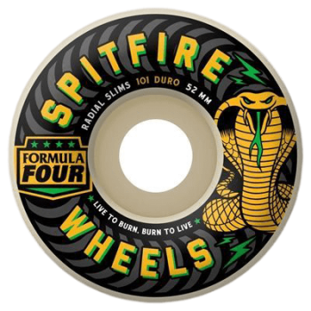 چرخ اسکیت برد Spitfire Formula Four Radial Slim Speed Kills