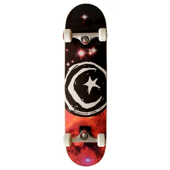 اسکیت‌برد کامل حرفه‌ای طرح Foundation Star & Moon Galaxy