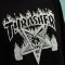 تی‌شرت آستین بلند مشکی Thrasher طرح Skate Goat Pentagram