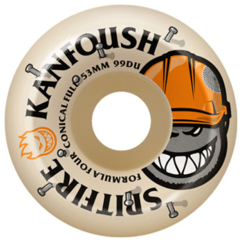 چرخ اسکیت‌برد Spitfire Formula Four Kanfoush Overtime Conical Full