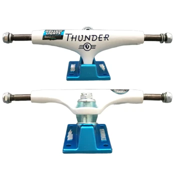 تراک اسکیت برد Thunder Hollow Lights Lunar رنگ سفید آبی