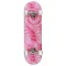 اسکیت‌برد کامل حرفه‌ای طرح Skate Mental Pink Swirl