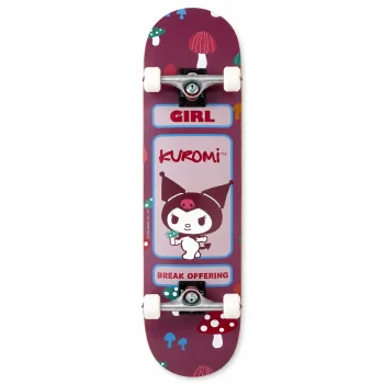 اسکیت‌برد کامل حرفه‌ای طرح Girl Hello Kitty & Friends Kuromi